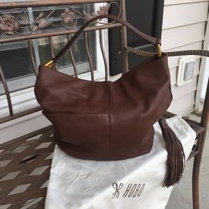 HOBO Leather Shoulder Bag